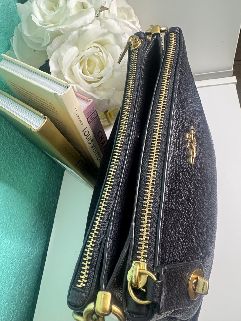 Coach Double Zip Shoulder Bag - Picture 9 of 9